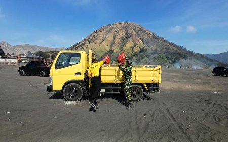 Lingkungan Bersih, Wisata Nyaman Jadi Semangat Bakti Bersih Bromo