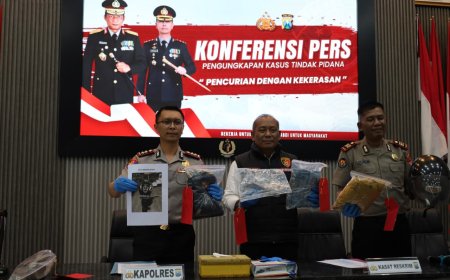 Pelaku Jambret Perhiasan Berhasil Diringkus Tim Kepolisian