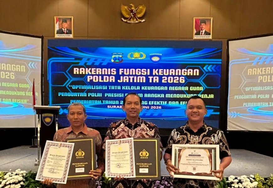 Prestasi Tiga Penghargaan Jadi Kebanggaan Polres Bojonegoro