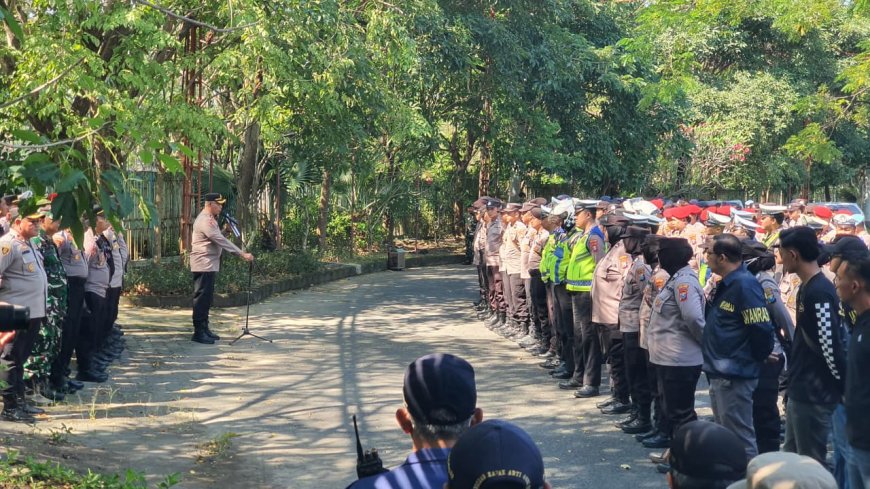 Polres Pelabuhan Tanjungperak Pastikan Situasi Tetap Aman Selama Pengesahan PSHT